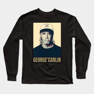 Poster George Carlin Long Sleeve T-Shirt